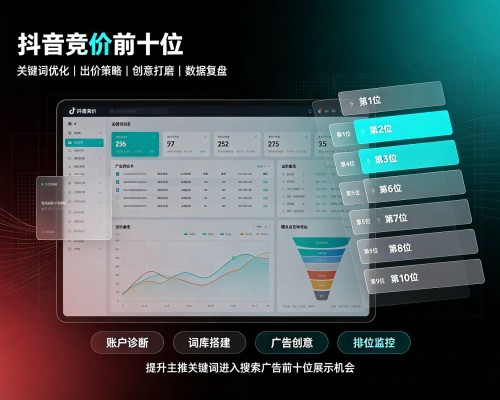 湖口抖音搜索竞价